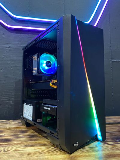 Лот: 18665529. Фото: 1. Игровой компьютер I5 10400F/GTX... Компьютеры в сборе