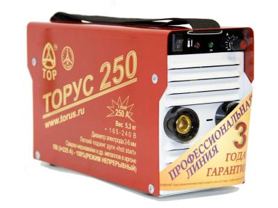 Лот: 3957060. Фото: 1. Сварочный инвертор ТОРУС-250. Сварочные аппараты