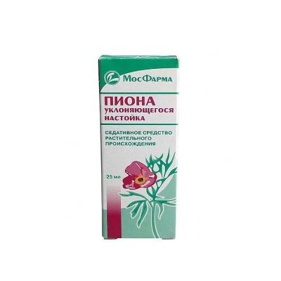 Лот: 25650739. Фото: 1. Пиона уклоняющегося настойка фл... Лекарства