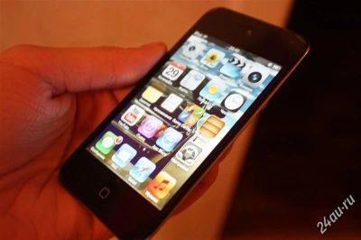 Лот: 5870055. Фото: 1. ipod touch 4 (32gb). Плееры