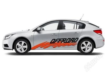 Лот: 2643042. Фото: 1. Наклейка на авто offroad. Наклейки автомобильные