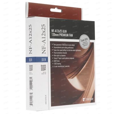 Лот: 18423543. Фото: 1. Вентилятор Noctua NF-A12x25 ULN. Системы охлаждения