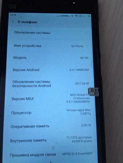 Лот: 13927275. Фото: 1. Телефон xiaomi mi3. Смартфоны