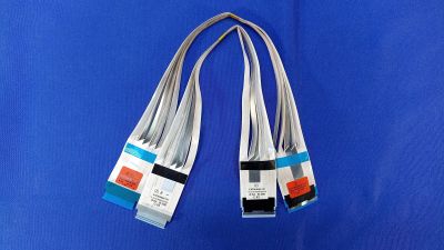 Лот: 21277391. Фото: 1. 2 LVDS шлейфа от Main до Driver... Запчасти для телевизоров, видеотехники, аудиотехники