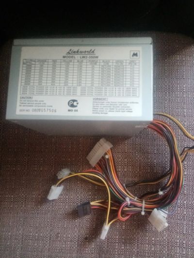 Лот: 22180035. Фото: 1. Блок питания 350w. Корпуса, блоки питания