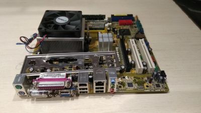 Лот: 16910018. Фото: 1. AMD Sempron 3200+ + Asus m2npv-vm... Комплекты запчастей