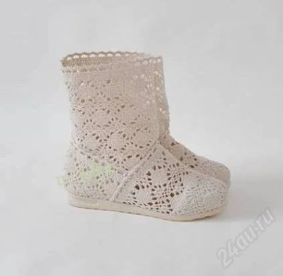 Лот: 2849777. Фото: 1. ажурные полусапожки. Сапоги