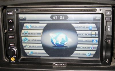 Лот: 3263892. Фото: 1. Автомагнитола Pioneer с сенсорным... Мониторы, DVD