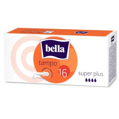 Лот: 24109651. Фото: 1. Тампоны Bella, Super Plus, 16... Средства личной гигиены 