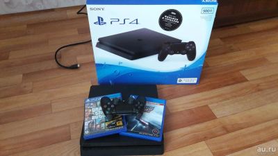 Лот: 9149456. Фото: 1. Sony PlayStation 4 slim PS4 Новая... Игровые приставки, консоли