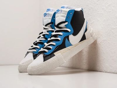 Лот: 20109096. Фото: 1. Кроссовки Sacai x Nike Blazer... Кеды, кроссовки, слипоны