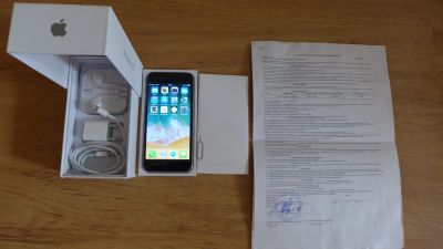 Лот: 11927987. Фото: 1. Смартфон iPhone 6s 64 Гб с защитным... Смартфоны