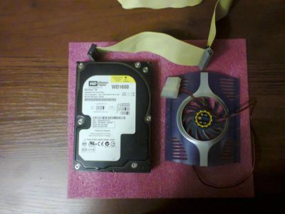 Лот: 5281206. Фото: 1. Жесткий диск WD + сист/охлаждения... Жёсткие диски (HDD)