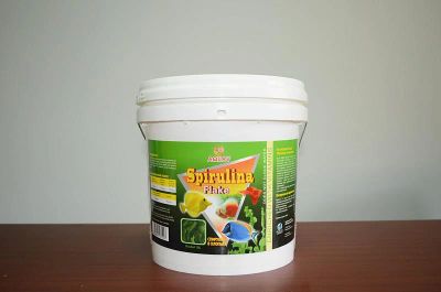 Лот: 4822118. Фото: 1. AQUAV Spirulina Flake в Хлопьях... Корма