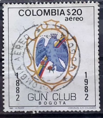 Лот: 25028292. Фото: 1. Марка.Колумбия. 1982 г. Марки