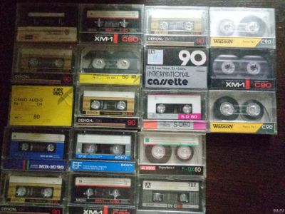 Лот: 13329111. Фото: 1. Магнитофонные кассеты из 80 -... Аудиозаписи
