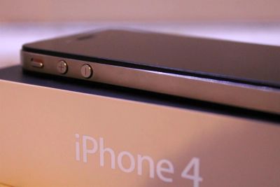 Лот: 3610553. Фото: 1. apple iphone 4 16gb black, состояние... Смартфоны