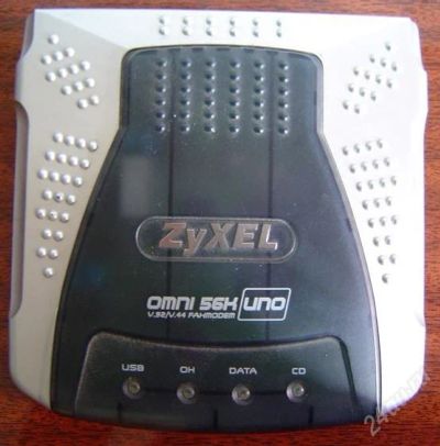 Лот: 890114. Фото: 1. Модем ZyXEL omni 56k USB с факсом... Проводные модемы