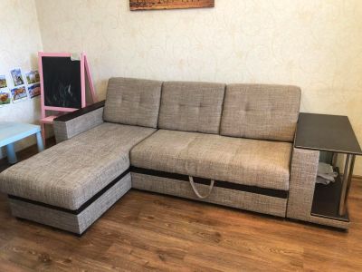 Лот: 11016843. Фото: 1. Диван с атоманкой. Диваны