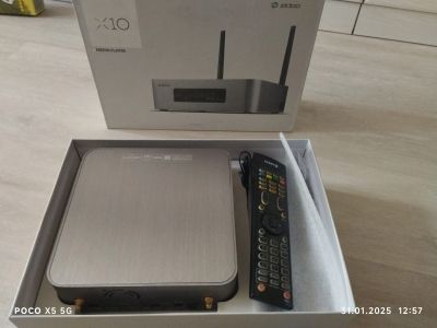 Лот: 24982467. Фото: 1. Тв приставка ZIDOO X10. Медиаплееры