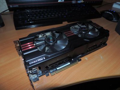 Лот: 7655202. Фото: 1. Asus Radeon HD7970 3gb. Мощное... Видеокарты