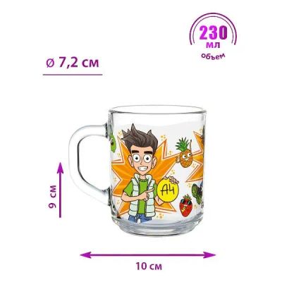 Лот: 25367126. Фото: 1. Кружка ND Play "Влад А4: Веселые... Кружки, стаканы, бокалы
