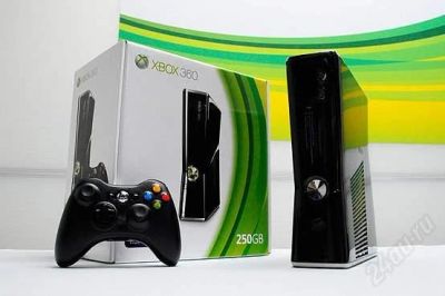 Лот: 2934975. Фото: 1. XBOX 360 Slim 250Gb на гарантии... Игровые приставки, консоли
