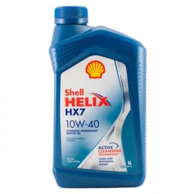 Лот: 15437791. Фото: 1. Shell Helix HX7 10W-40 1L. Масла, жидкости