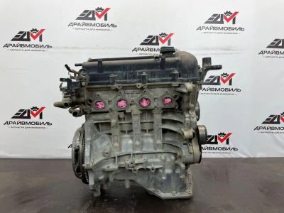 Лот: 25774936. Фото: 1. Двигатель Kia Rio QB. Двигатель и элементы двигателя