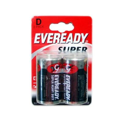 Лот: 5213774. Фото: 1. Батарейки Eveready D2. Батарейки, аккумуляторы, элементы питания
