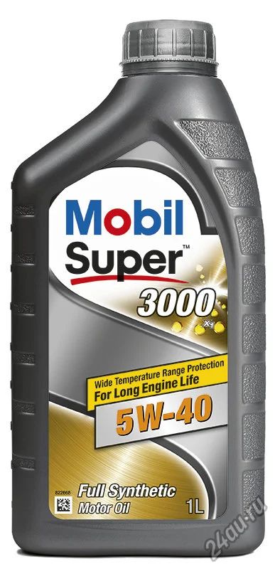 Лот: 5942278. Фото: 1. Mobil Super 3000 X1 5W40 1L, в... Масла, жидкости