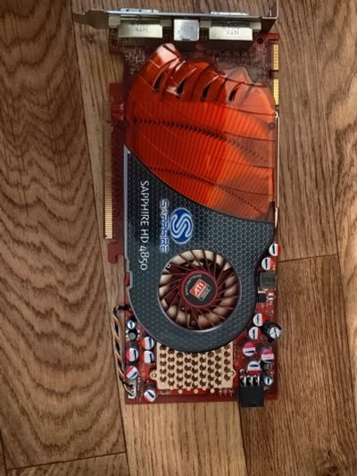 Лот: 22571411. Фото: 1. Видеокарта ATI Radeon HD 4850. Видеокарты
