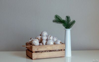 Лот: 17275143. Фото: 1. Елочные игрушки (золотистые) Handmade... Авторские куклы, игрушки, поделки