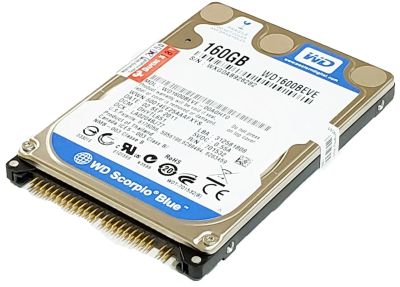 Лот: 14587620. Фото: 1. Жесткий диск 2.5 160Gb IDE HDD... Жёсткие диски (HDD)