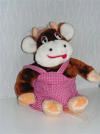 Лот: 2698396. Фото: 1. Игрушка бычок. Мягкие
