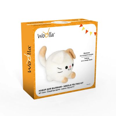 Лот: 25012748. Фото: 1. Набор для валяния "Woolla" WT-0204... Валяние из шерсти
