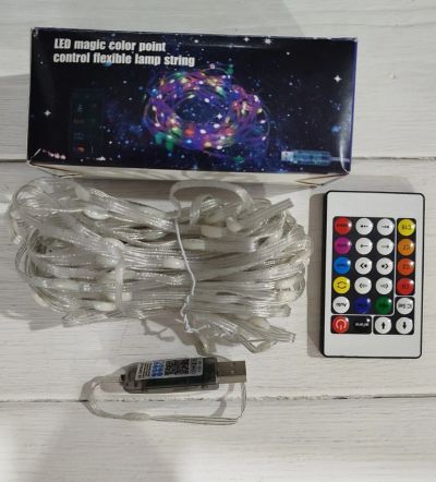 Лот: 25795489. Фото: 1. Комплект Гирлянда RGB 5V 5 метров... Другое (бытовая техника)