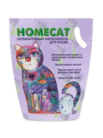 Лот: 19141546. Фото: 1. Наполнитель Homecat (Хоум Кэт... Миски, лотки, наполнители