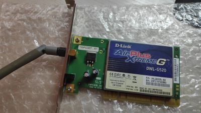 Лот: 18172087. Фото: 1. D-Link беспроводной PCI адаптер... WiFi, Bluetooth адаптеры