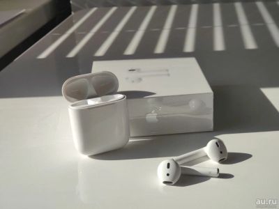 Лот: 15945403. Фото: 1. Беспроводные наушники AirPods... Наушники, гарнитуры