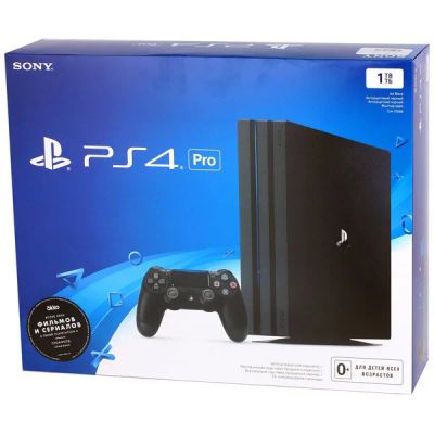Лот: 8762187. Фото: 1. PlayStation 4 Pro 1TB ps4 плейстейшн... Игровые приставки, консоли