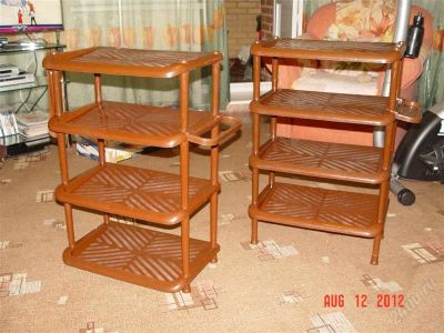 Лот: 2007119. Фото: 1. Полка для обуви 2 штуки. Прихожие, гардеробные
