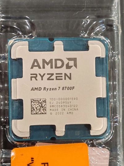 Лот: 24891437. Фото: 1. Процессор AMD Ryzen 7 8700f LGA... Процессоры