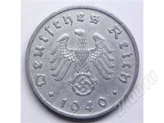 Лот: 108877. Фото: 1. Германия 3-й Рейх. 10 рейх пфеннигов... Европа
