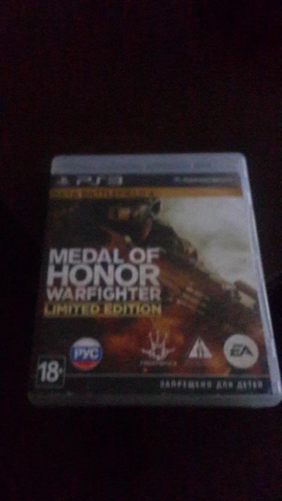 Лот: 6287315. Фото: 1. диск на ps3 Medal of honor warfIghter. Игры для консолей