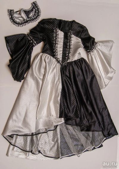 Лот: 15169294. Фото: 1. Новогодний костюм. Шахматная королева... Детские карнавальные, праздничные костюмы