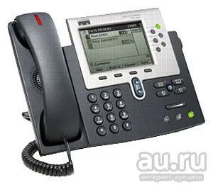 Лот: 9637546. Фото: 1. VoIP-телефон Cisco 7961G Новый... Проводные телефоны
