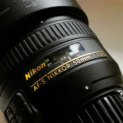 Лот: 14552756. Фото: 1. Nikon af-s nikkor 50mm 1.4G (с... Объективы