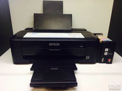 Лот: 13298246. Фото: 1. Принтер струйный Epson L110. Картриджи, расходные материалы