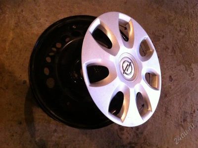 Лот: 2013884. Фото: 1. Диски + колпаки R15 4x100 (Opel... Диски